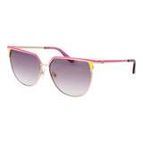 Guess Rose Gold Metal Sunglasses for Women