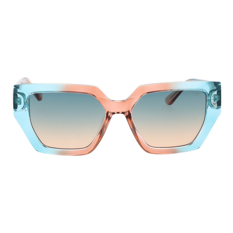 Guess Turquoise Plastic Sunglasses for Women