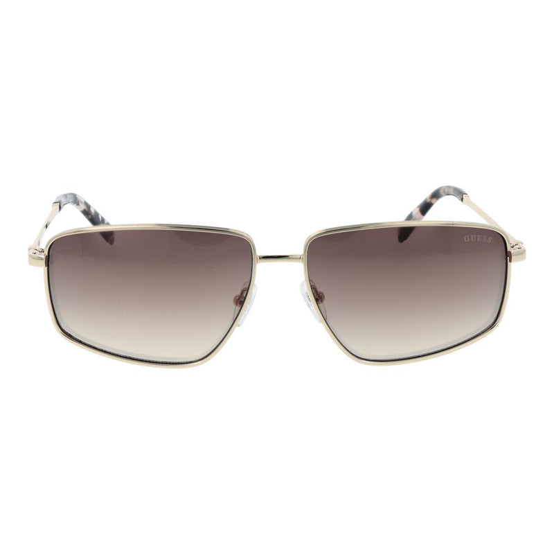 Guess Gold Metal Sunglasses for Women