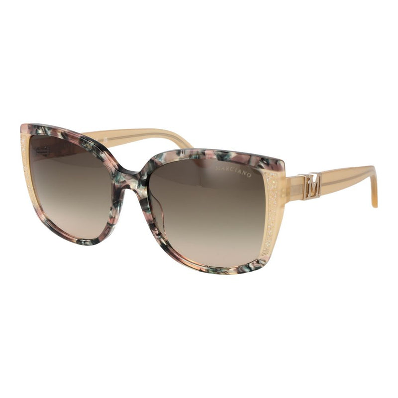 Marciano by Guess Multicolor Plastic Butterfly Sunglasses