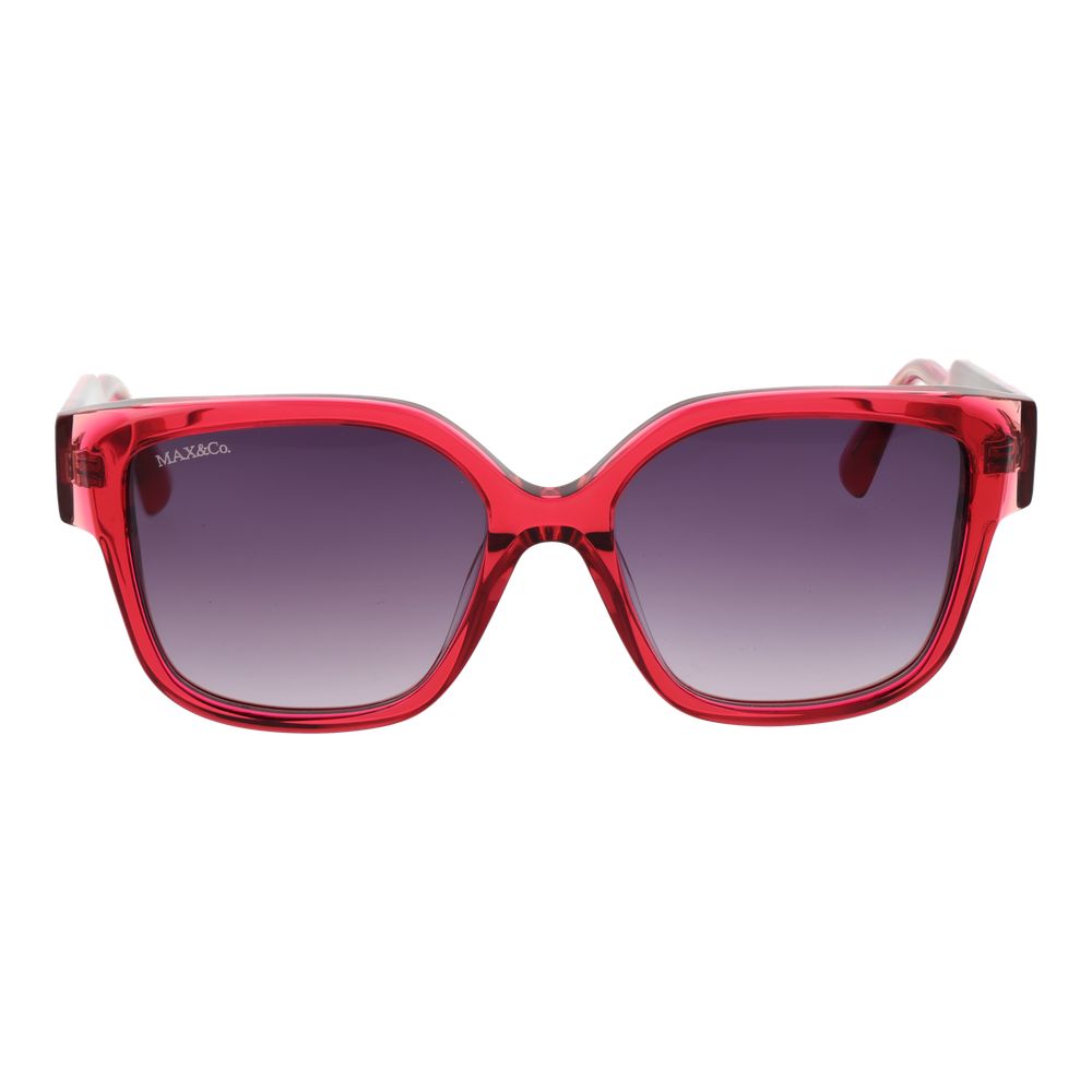 Max & Co Pink Plastic Sunglasses for Women