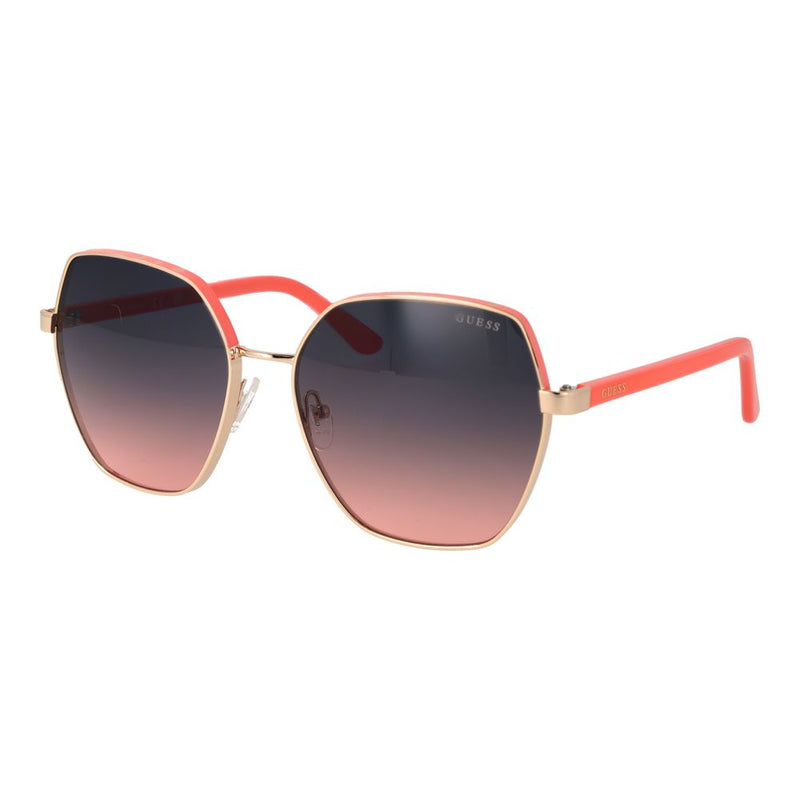 Guess Gold Metal Sunglasses for Women