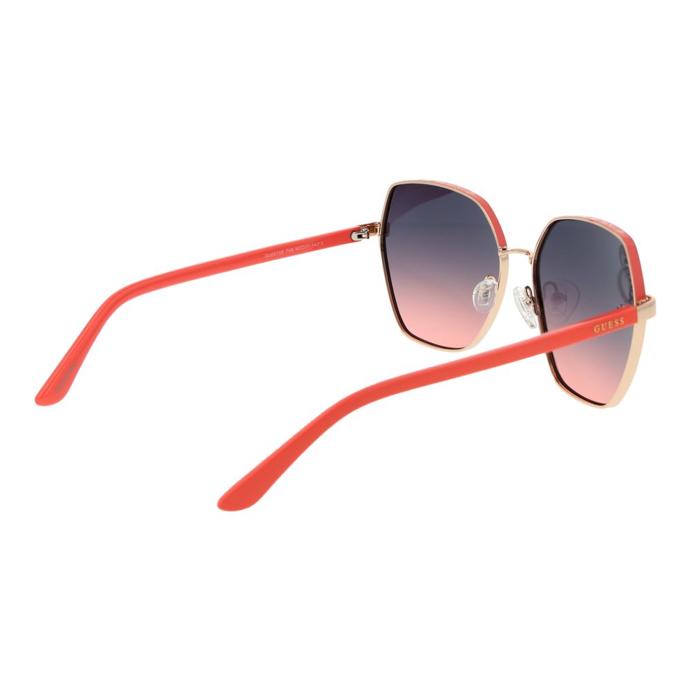 Guess Gold Metal Sunglasses for Women