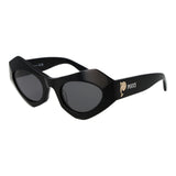 Emilio Pucci Black Plastic Cat Eye Sunglasses