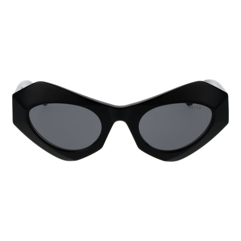 Emilio Pucci Black Plastic Cat Eye Sunglasses