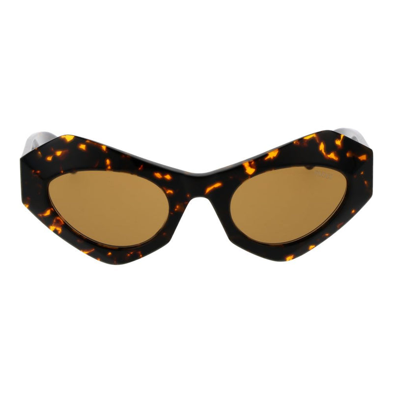 Emilio Pucci Brown Plastic Cat Eye Sunglasses for Women