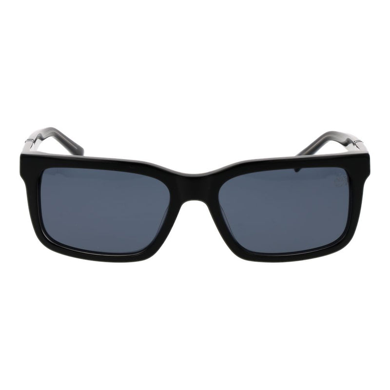 Timberland Black Plastic Sunglasses for Men