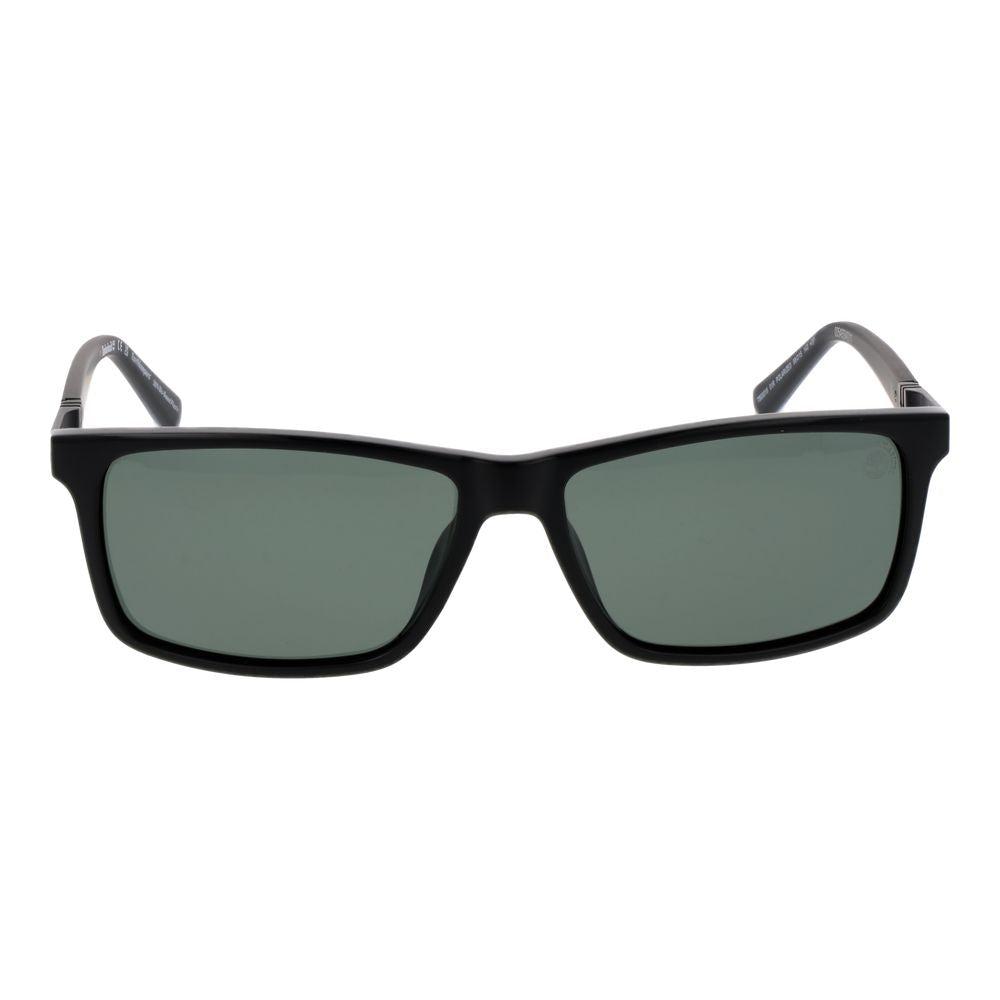 Lunettes de soleil noires en plastique Timberland