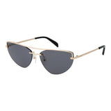 Lunettes de soleil Emilio Pucci en métal doré
