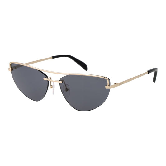 Lunettes de soleil Emilio Pucci en métal doré