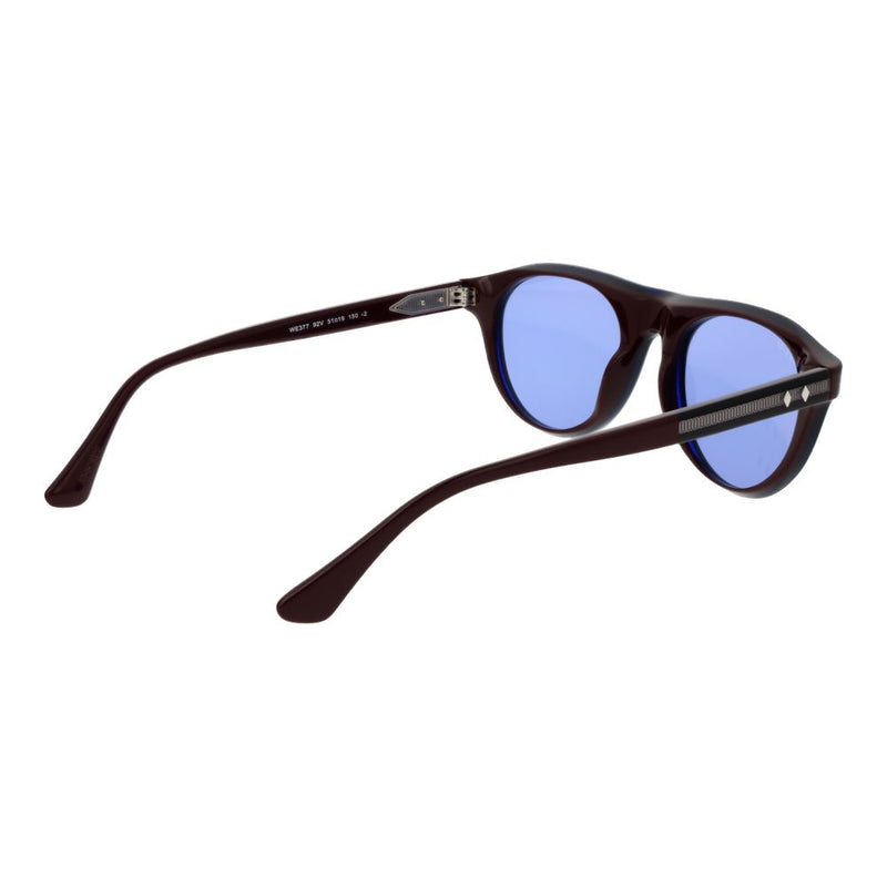 Web Blue Plastic Sunglasses for Men