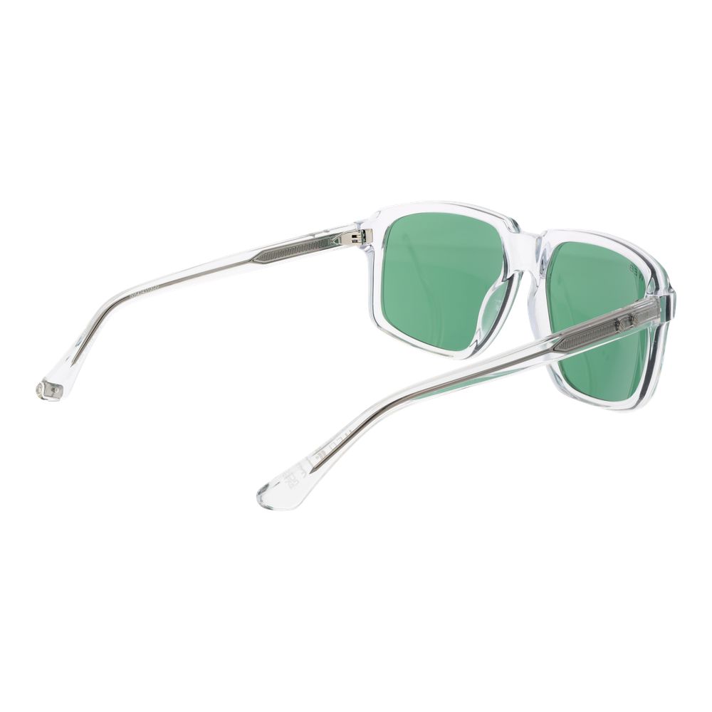 Web Transparent Plastic Sunglasses for Men