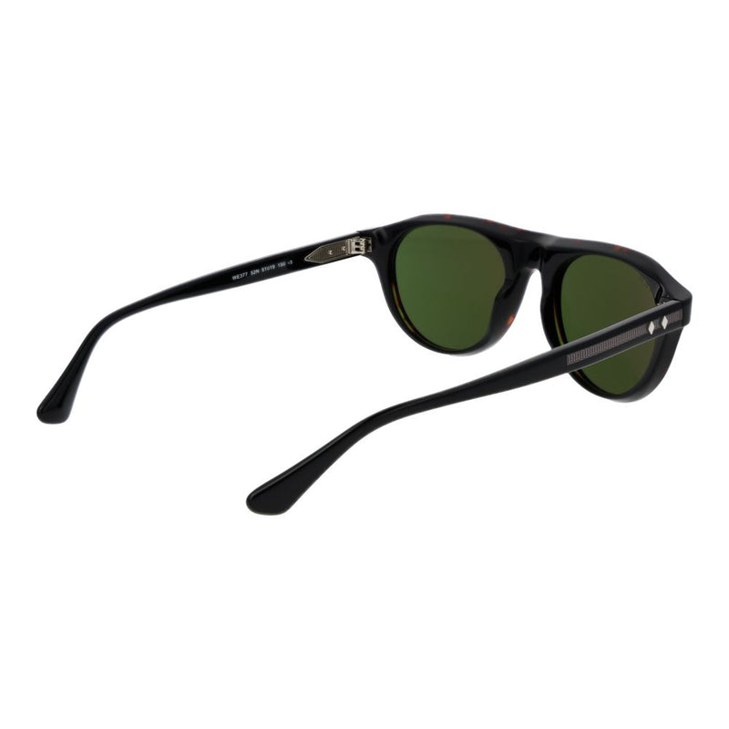 Web Brown Plastic Sunglasses for Men