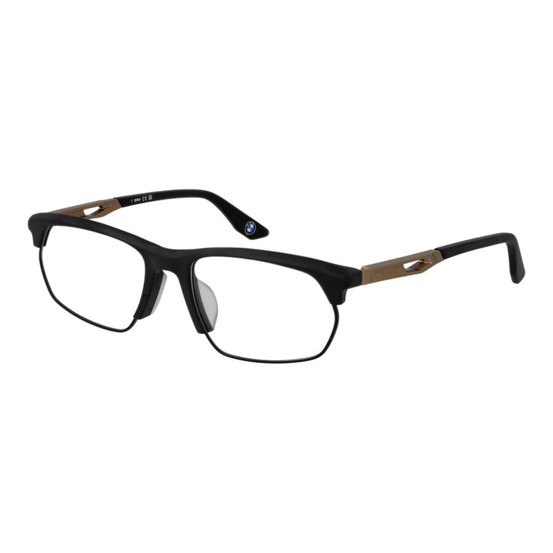 BMW Black Plastic Glasses (Frames) for Men