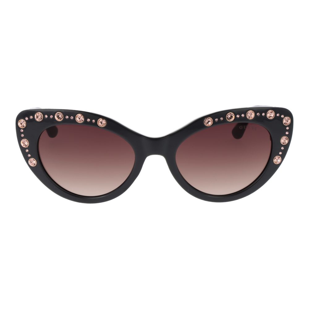 Lunettes de soleil en plastique gris Guess