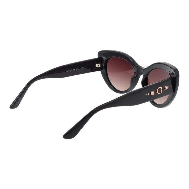 Guess Cat Eye Gray Plastic Sunglasses for Women