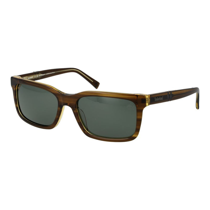 Timberland Brown Plastic Sunglasses for Men