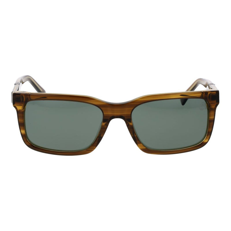 Timberland Brown Plastic Sunglasses for Men