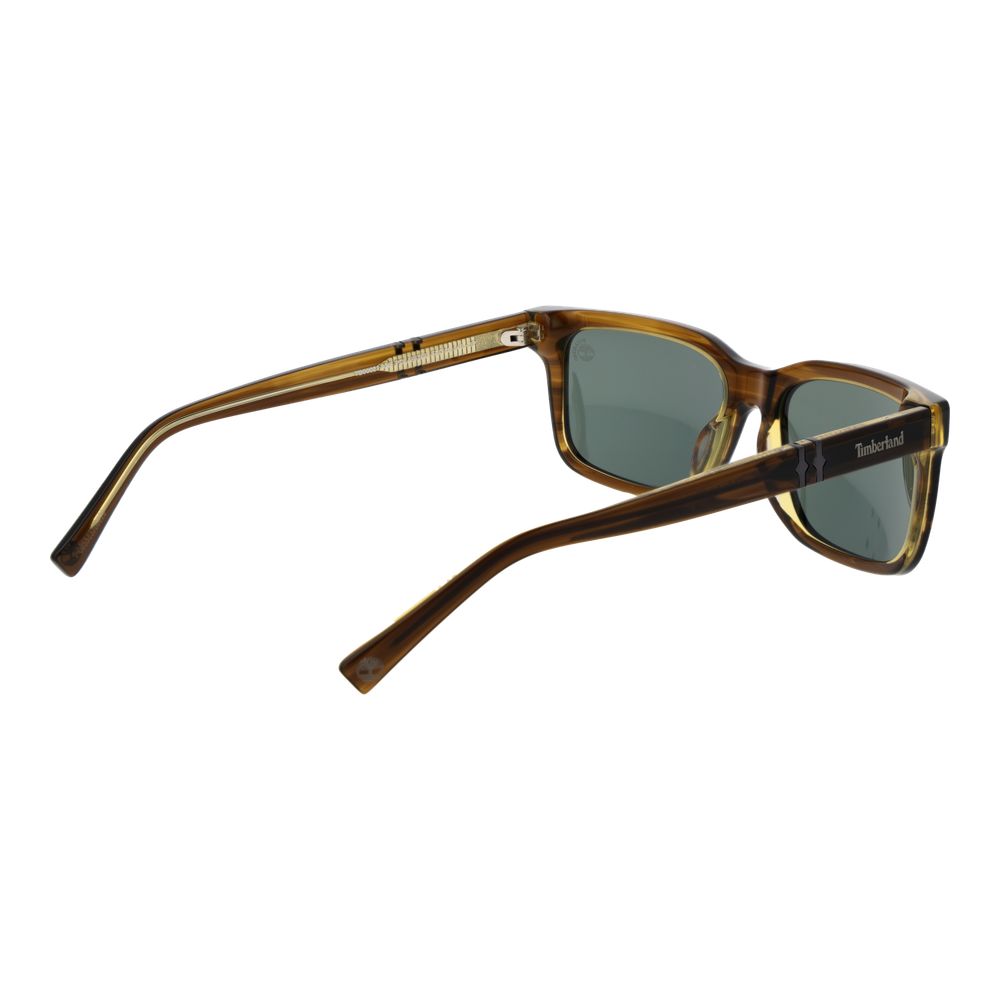 Timberland Brown Plastic Sunglasses for Men