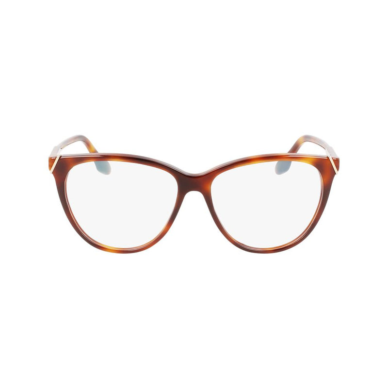 Victoria Beckham Brown Cat Eye Plastic Glasses (Frames)