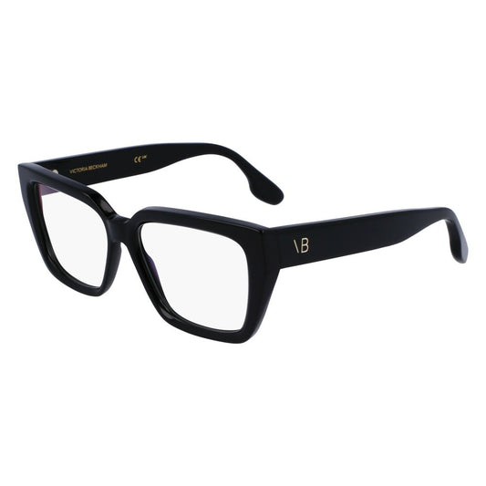 Victoria Beckham Black Plastic Square Glasses (Frames)