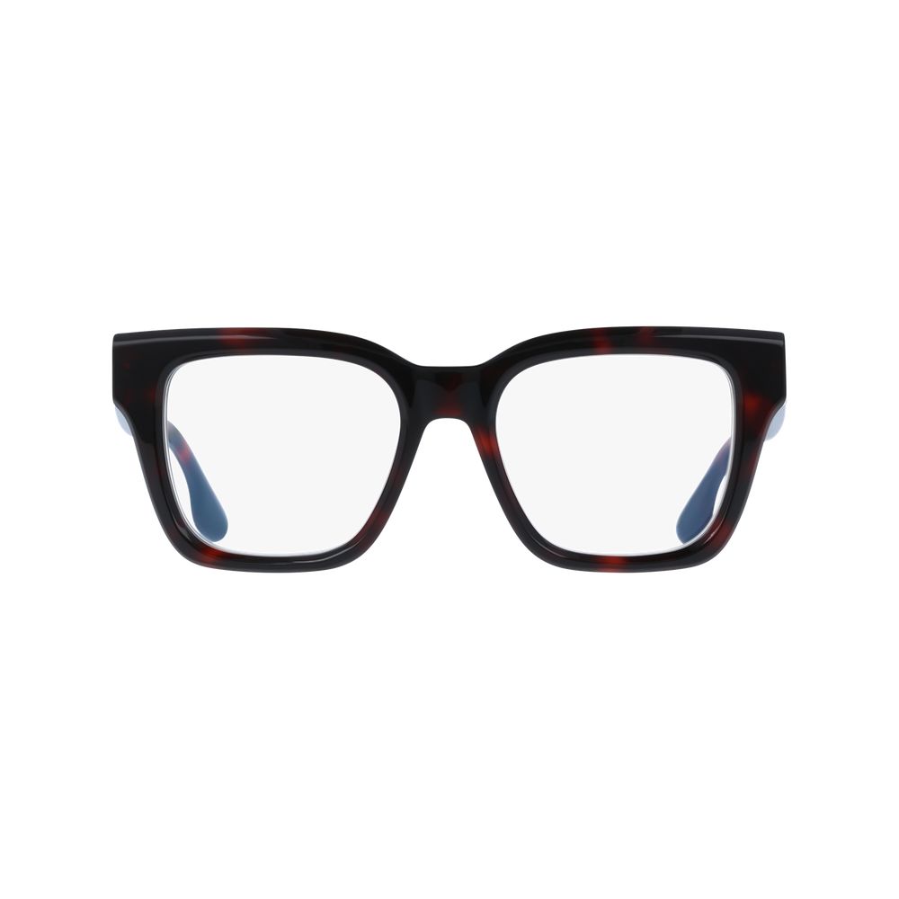 Victoria Beckham Brown Plastic Square Glasses (Frames)