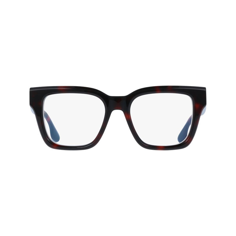 Victoria Beckham Brown Plastic Square Glasses (Frames)
