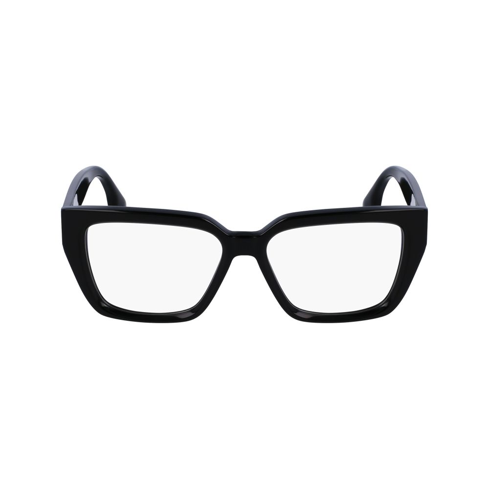 Victoria Beckham Black Plastic Square Glasses (Frames)