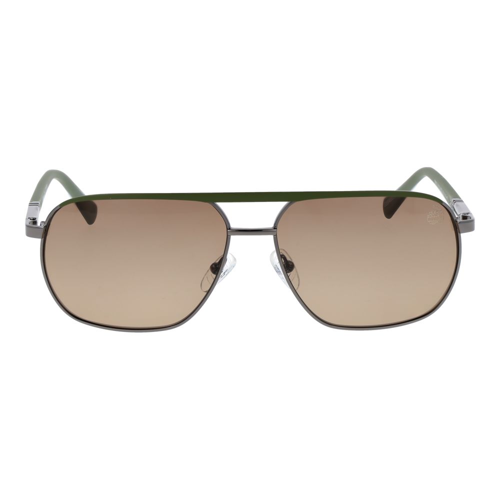 Lunettes de soleil en métal gris Timberland