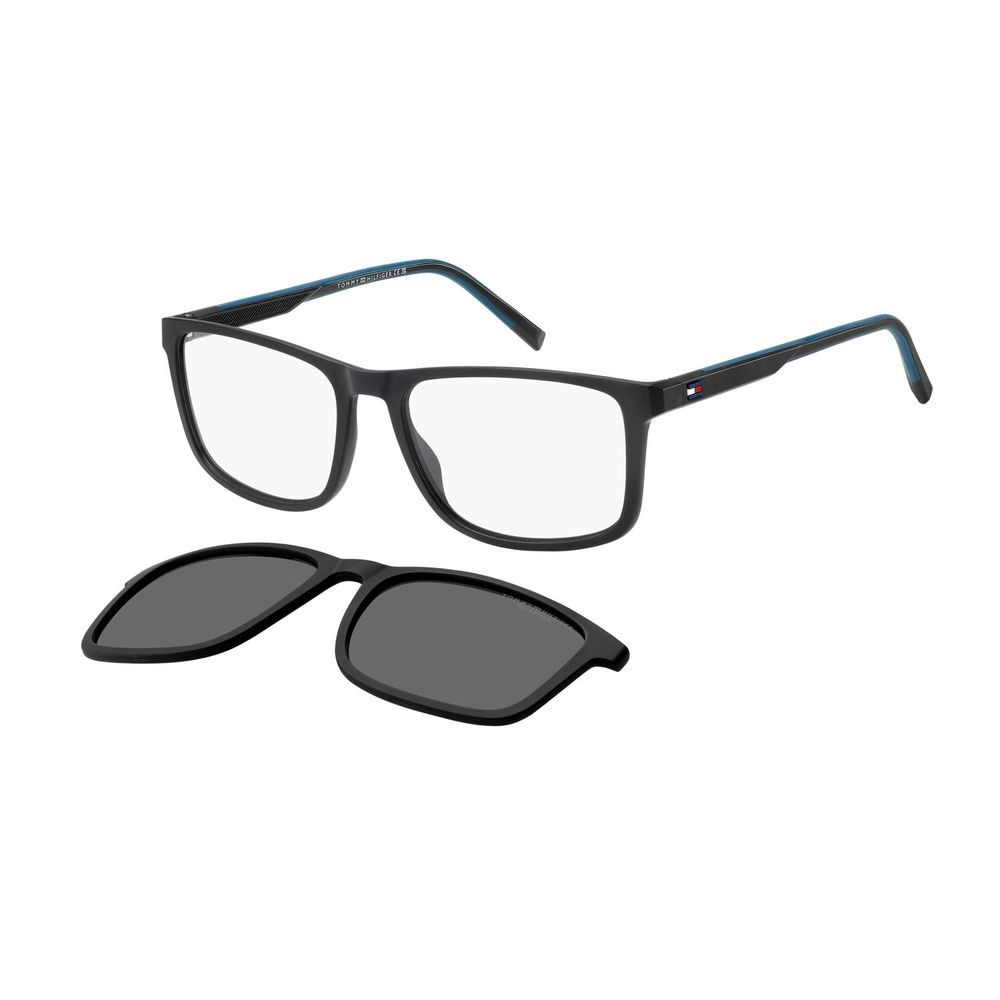 Tommy Hilfiger Black Polyamide Square Glasses (Frames)
