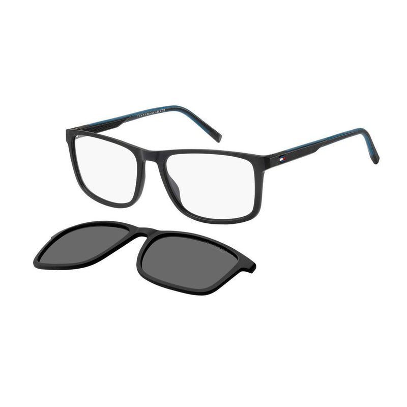 Tommy Hilfiger Black Polyamide Square Glasses (Frames)