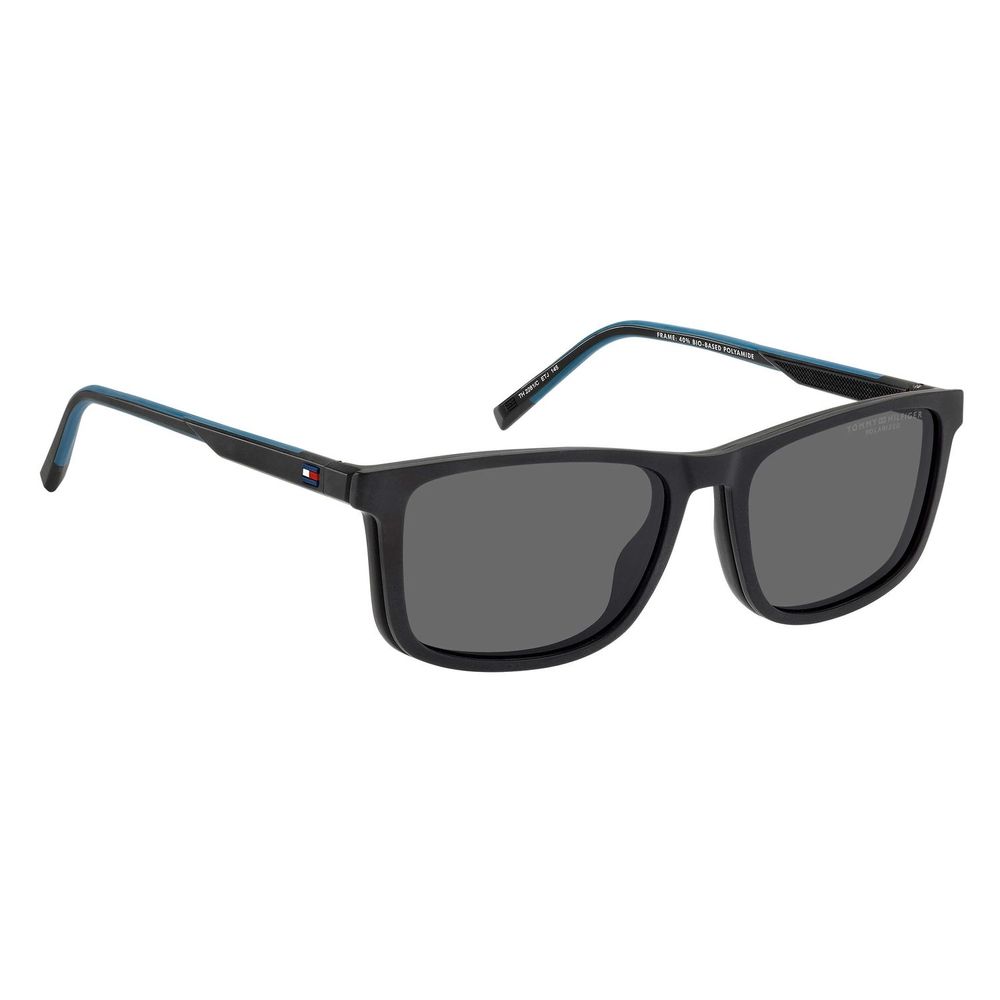 Tommy Hilfiger Black Polyamide Square Glasses (Frames)