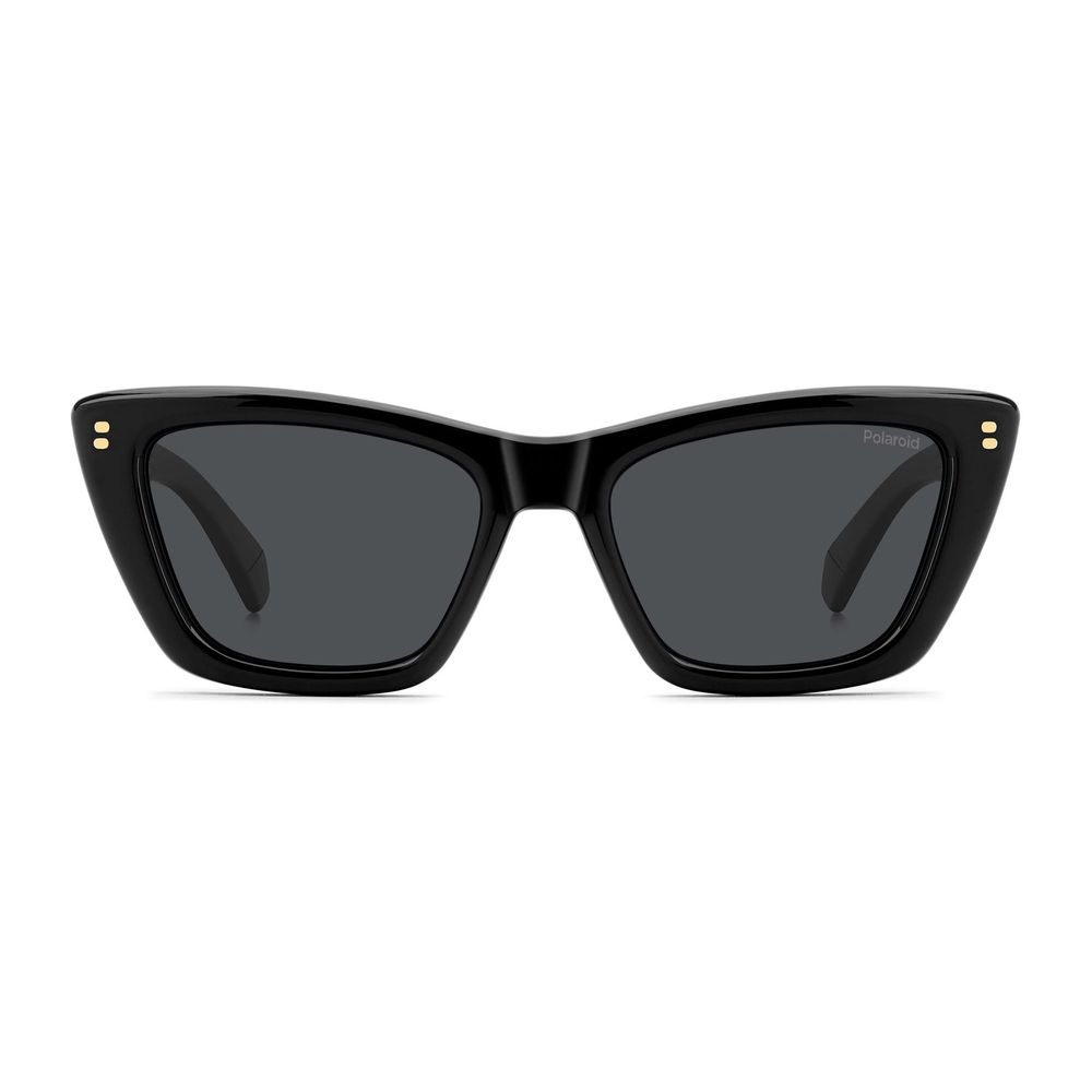 Lunettes de soleil Polaroid noires en polycarbonate pour femmes