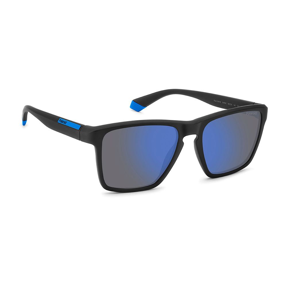 Lunettes de soleil Polaroid noires en polycarbonate