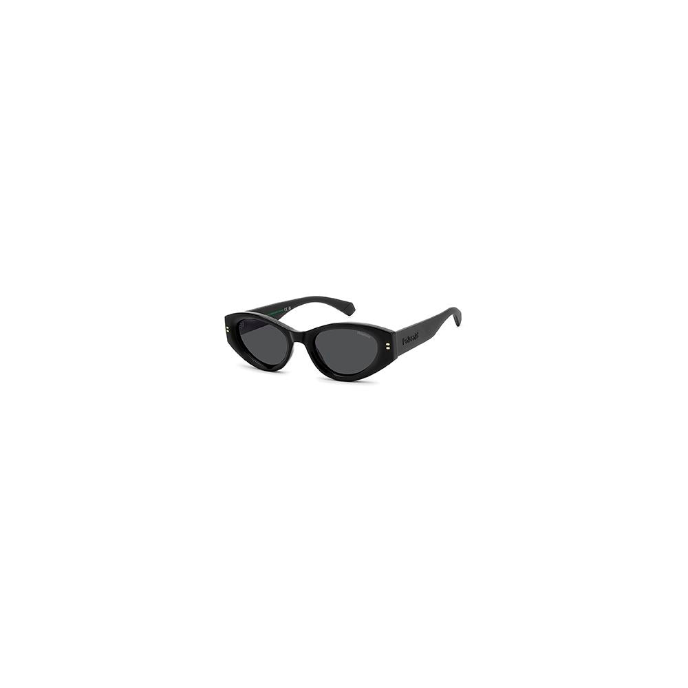 Lunettes de soleil Polaroid en acétate noir