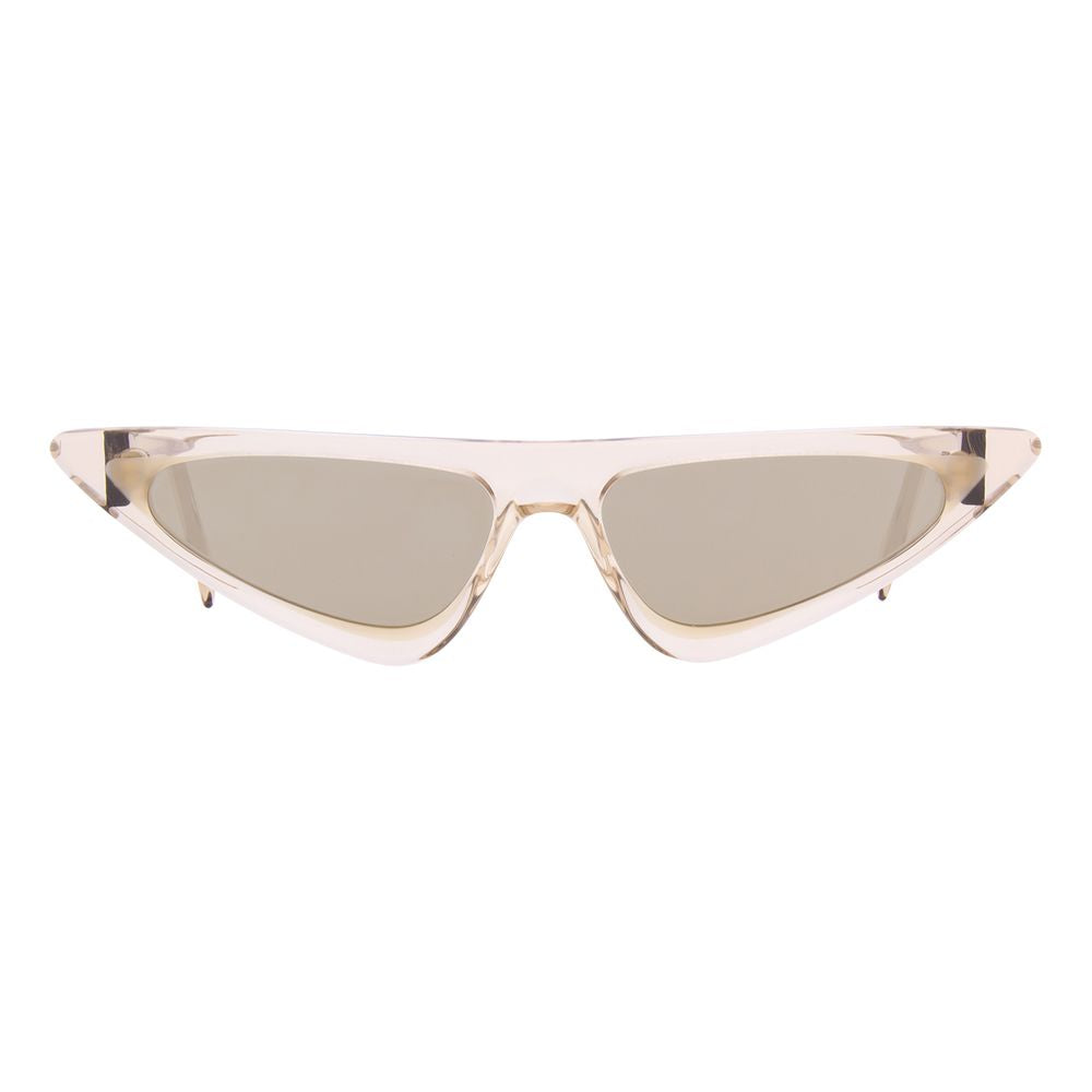 Andy Wolf Beige Acetate Cat Eye Sunglasses