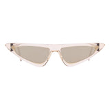 Andy Wolf Beige Acetate Cat Eye Sunglasses