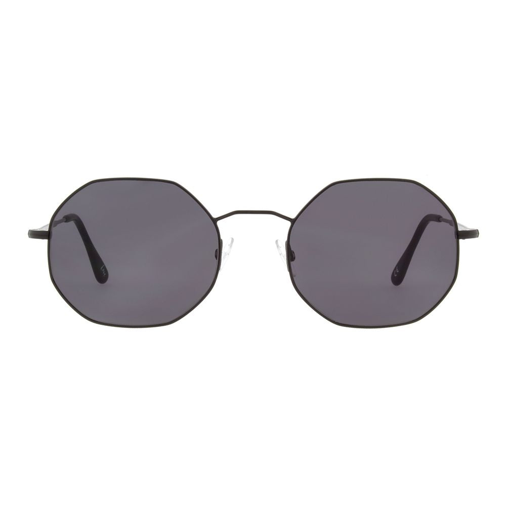 Lunettes de soleil en métal noir Andy Wolf