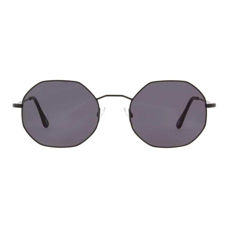 Lunettes de soleil en métal noir Andy Wolf