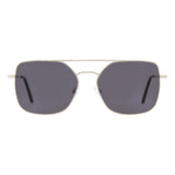 Lunettes de soleil en métal argenté Andy Wolf