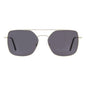 Andy Wolf Silver Metal Sunglasses