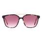Andy Wolf Brown Metal Sunglasses