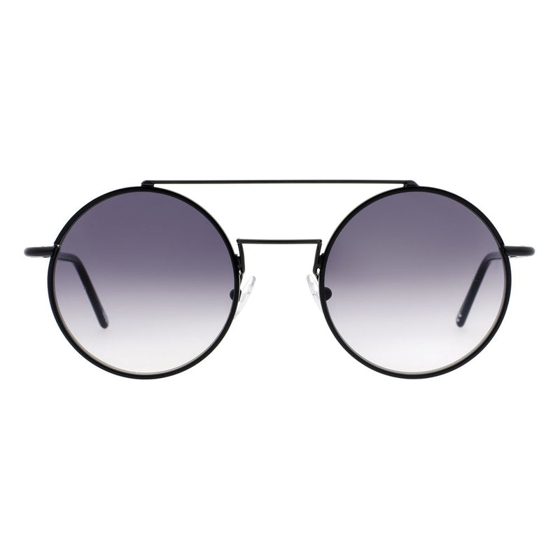Andy Wolf Black Metal Sunglasses for Women