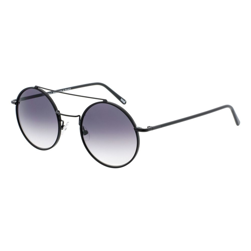 Andy Wolf Black Metal Sunglasses for Women