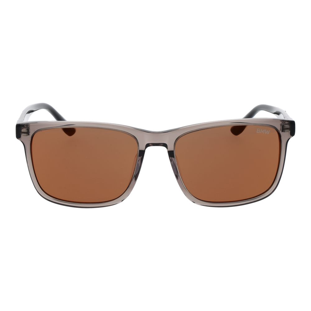 BMW Gray Plastic Sunglasses for Men