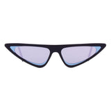 Andy Wolf Black Acetate Cat Eye Sunglasses for Women