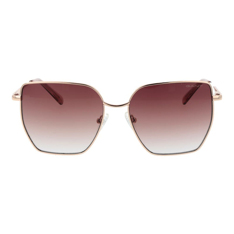 Gant Rose Gold Metal Sunglasses for Women