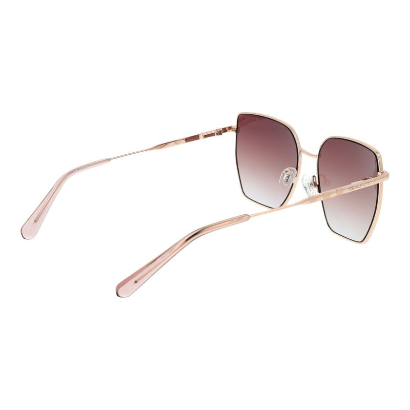 Gant Rose Gold Metal Sunglasses for Women