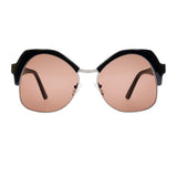 Lunettes de soleil en métal noir Andy Wolf