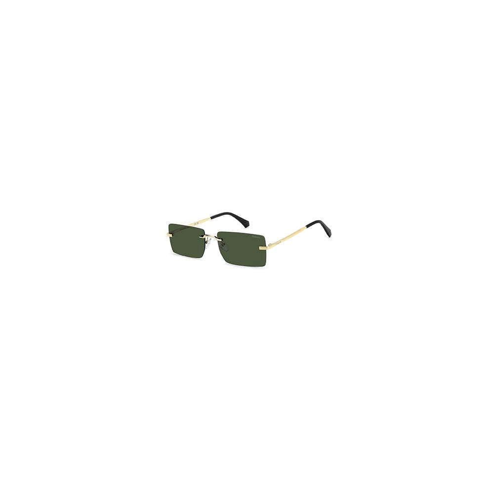 Polaroid Gold Metal Sunglasses for Men